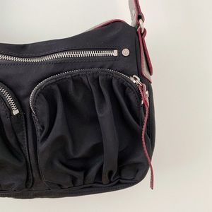 MZ WALLACE | Paige in Black with Silver Hardware